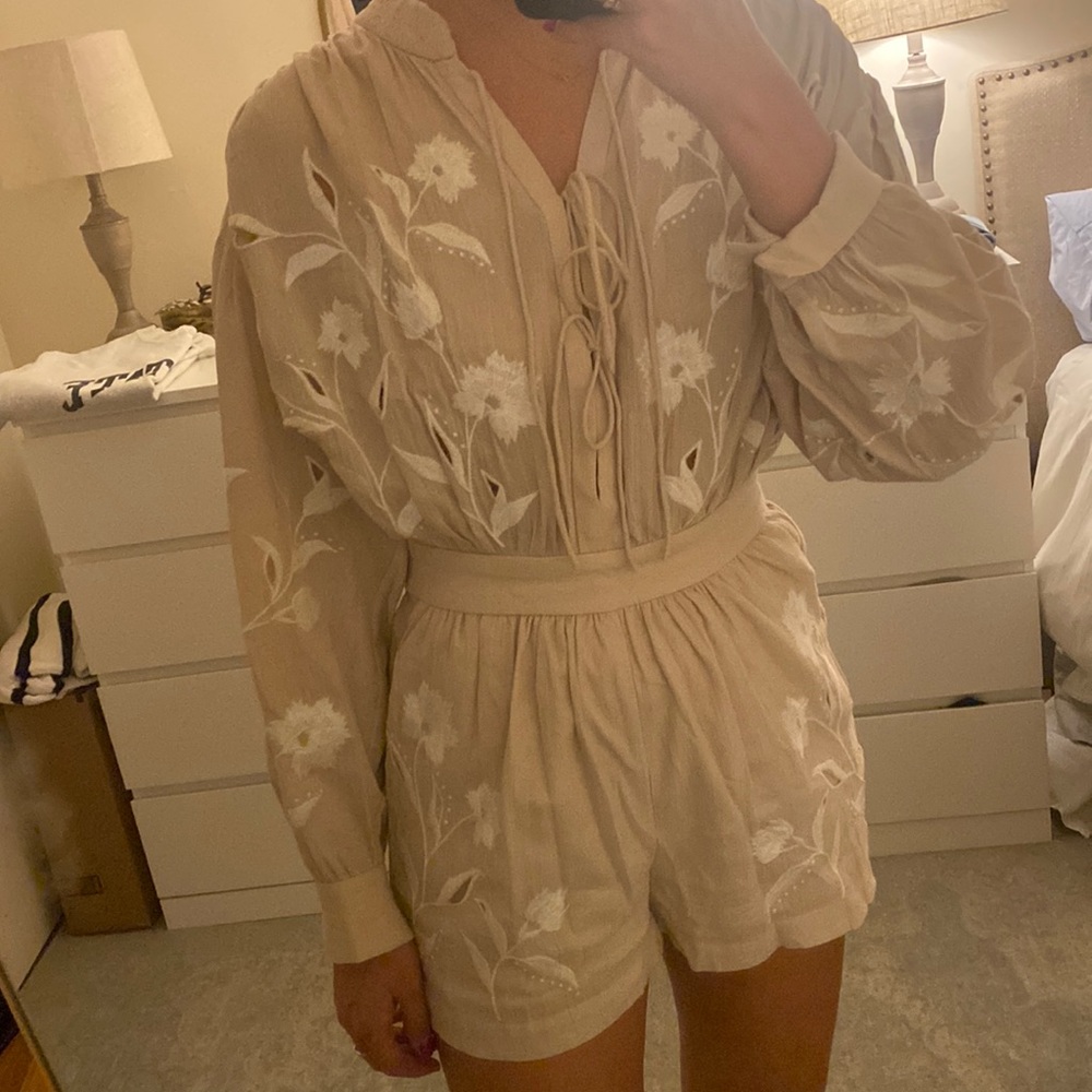 IRO Linen Romper